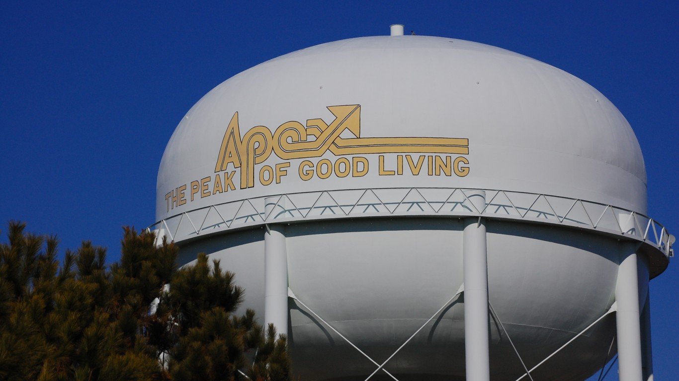 Apex Water Tower by Donald Lee Pardue