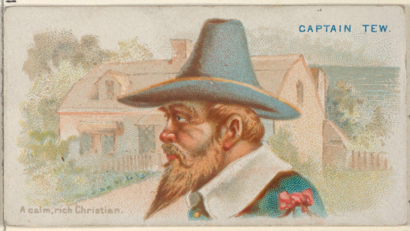 Captain Tew, A Calm, Rich Christian, from the Pirates of the Spanish Main series by The Jefferson R. Burdick Collection, Gift of Jefferson R. Burdick
