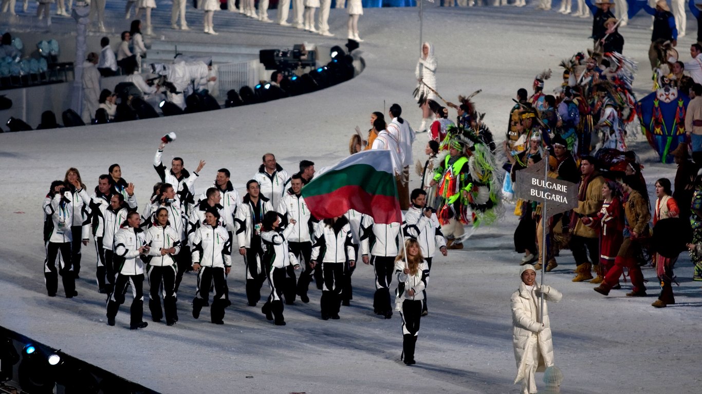 2010 Opening Ceremony - Bulgaria entering by Jude Freeman 