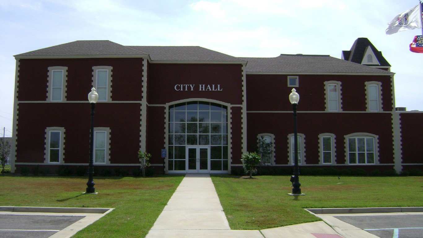 Fitzgerald City Hall by Michael Rivera