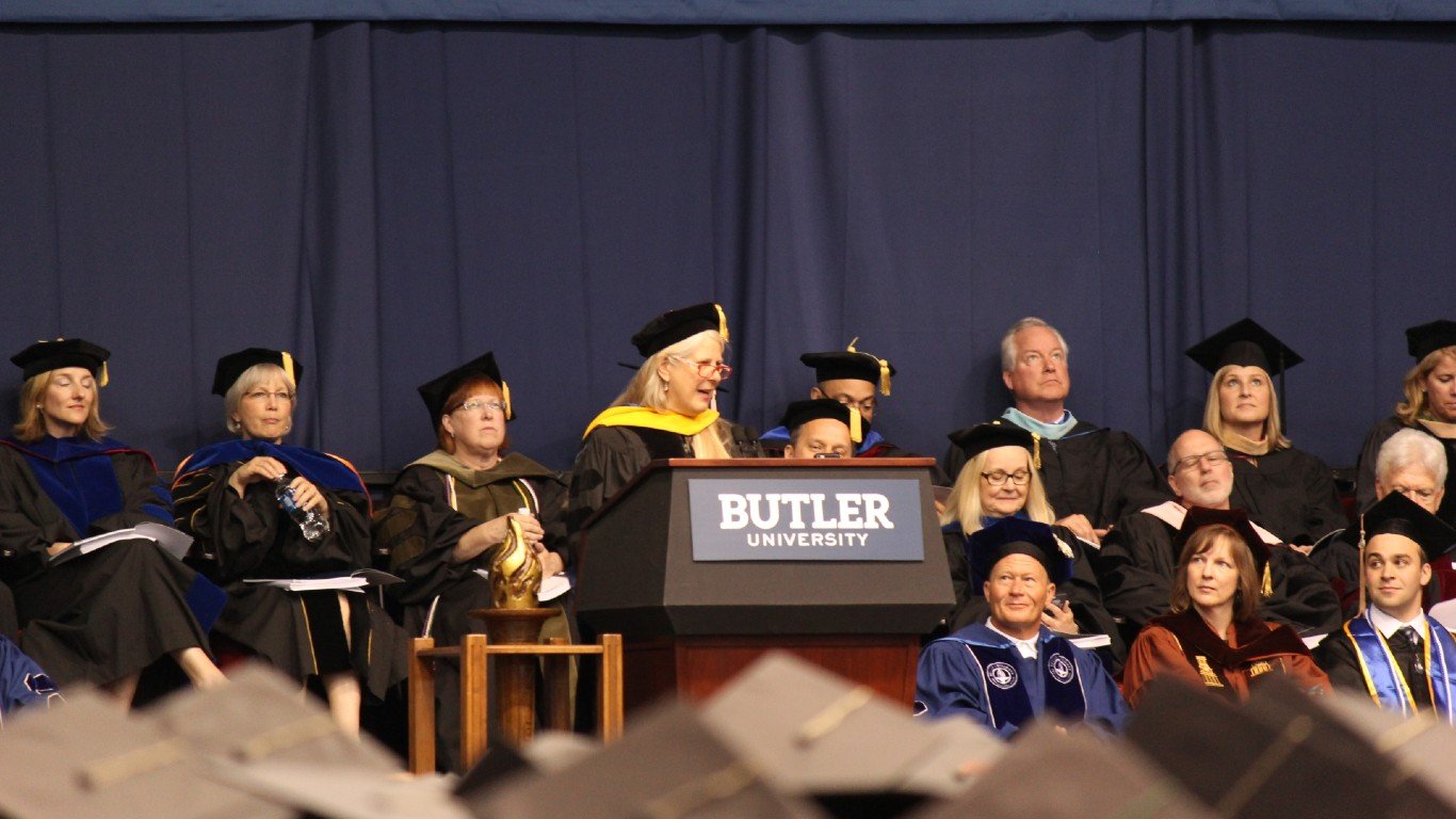 Jill Bolte Taylor Butler Graduation by Peetlesnumber1