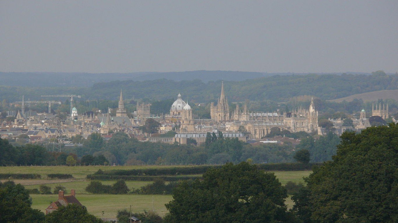 Oxford from Boars Hill by Andrew Gray / generalising