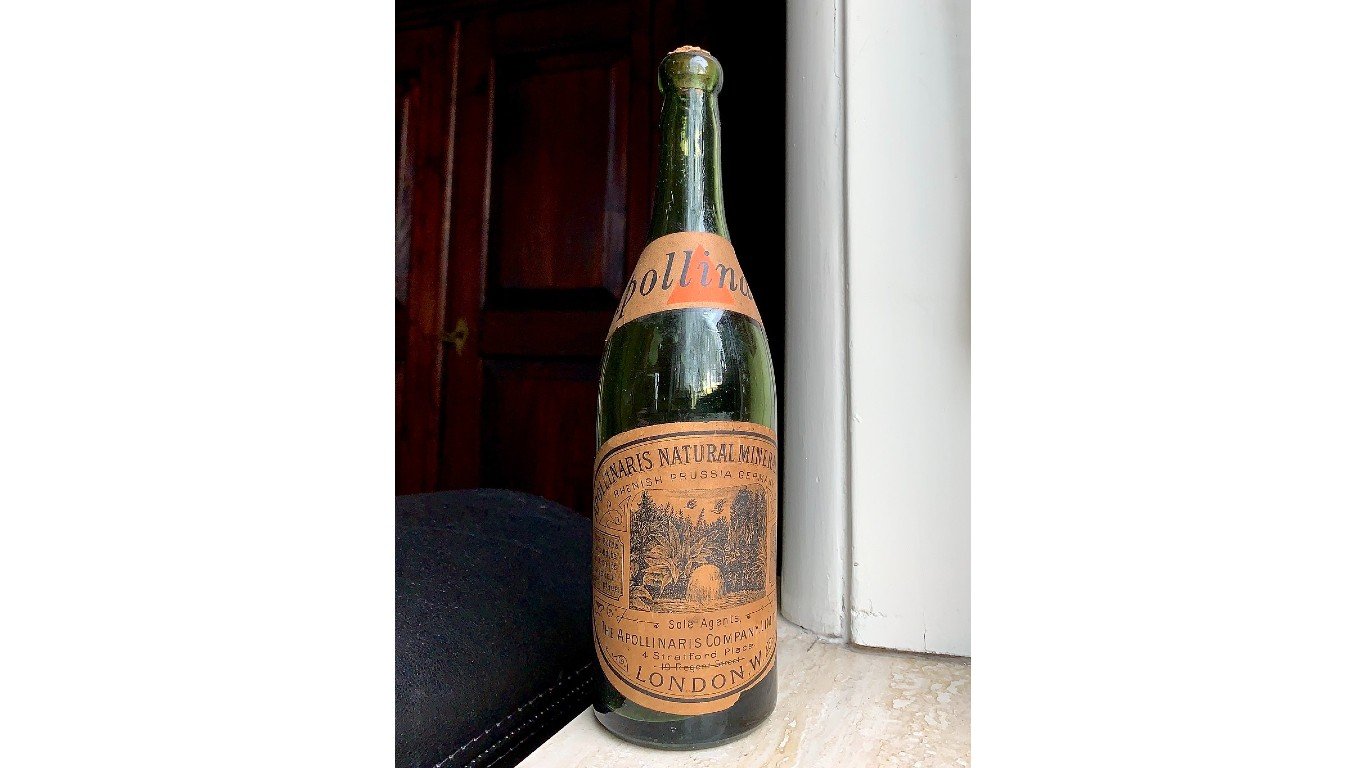 Vintage Bottle Apollinaris Natural Mineral Water by Majvdl
