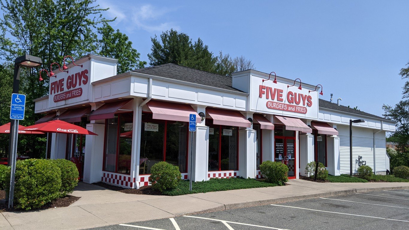 Five Guys (Enfield, Connecticu... by JJBers
