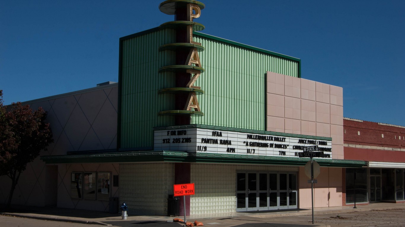 Plaza Theater by Mark Collins