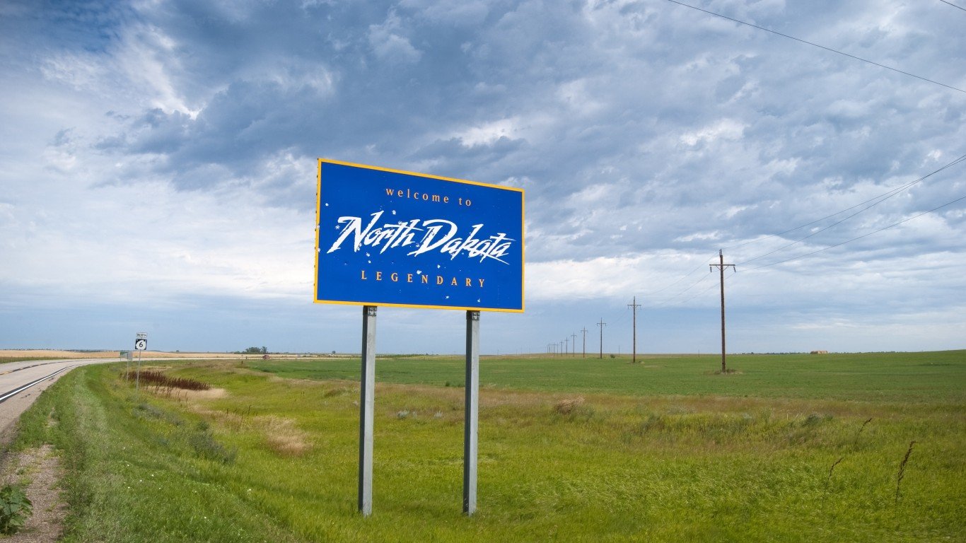 North Dakota sign