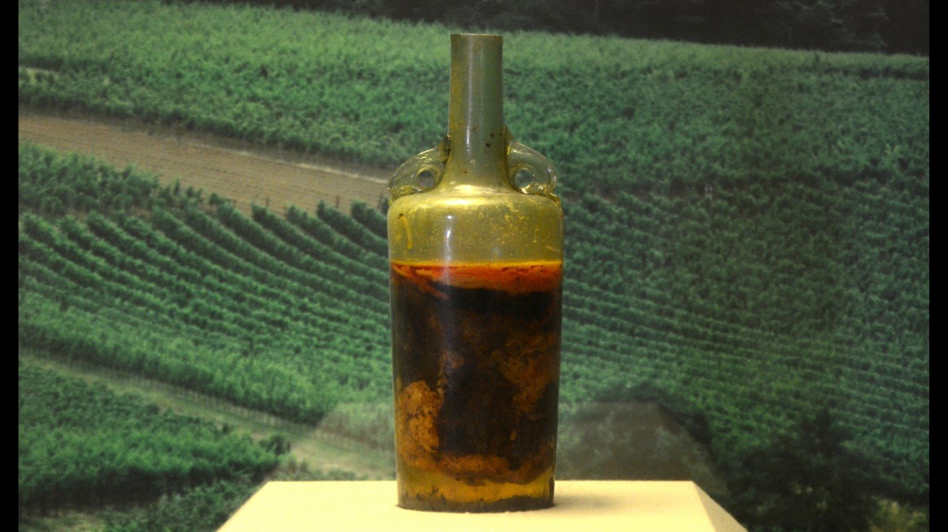 The Speyer wine bottle, a sea... by Carole Raddato