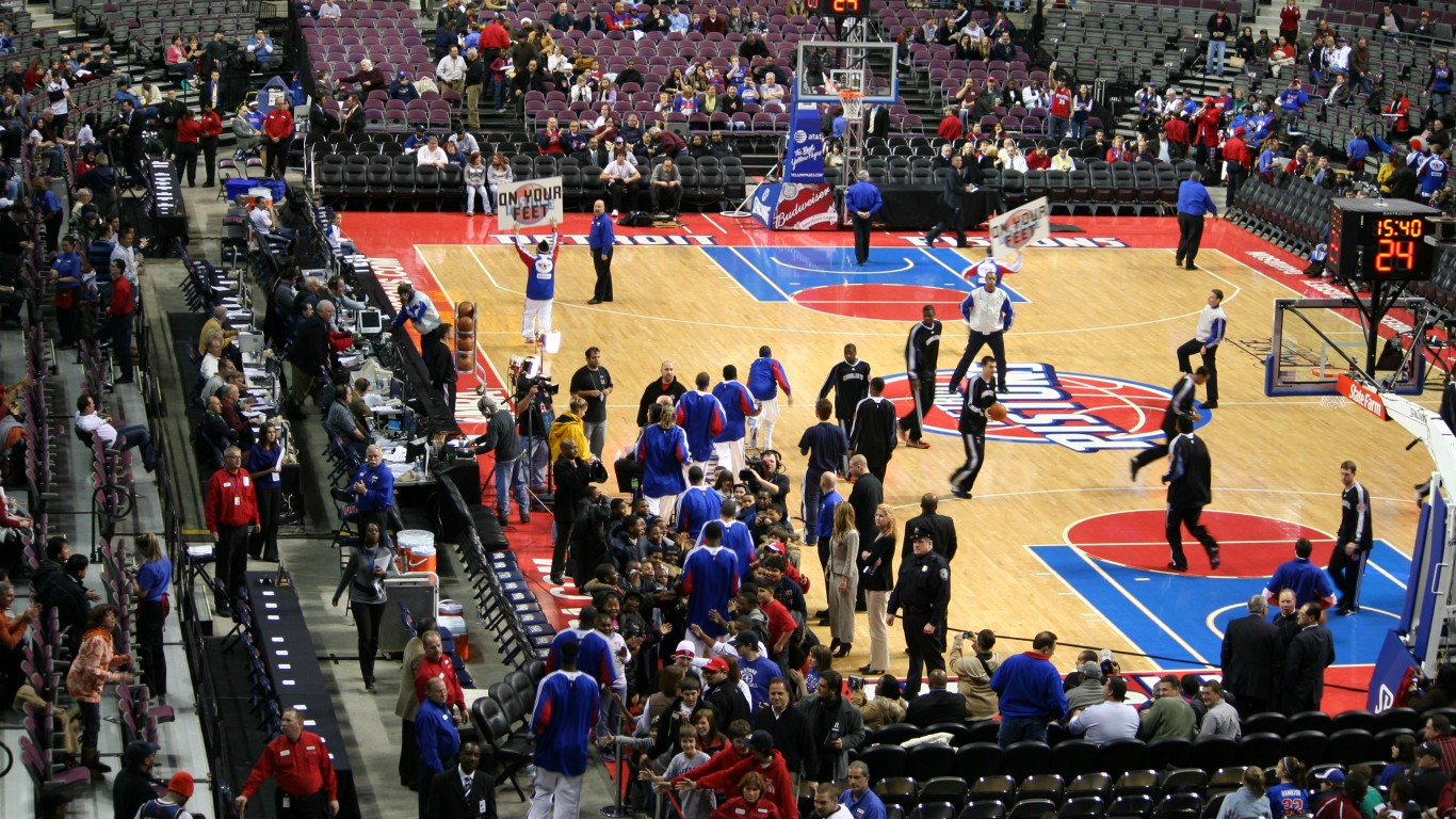 Welcome the Detroit Pistons by Kevin Ward