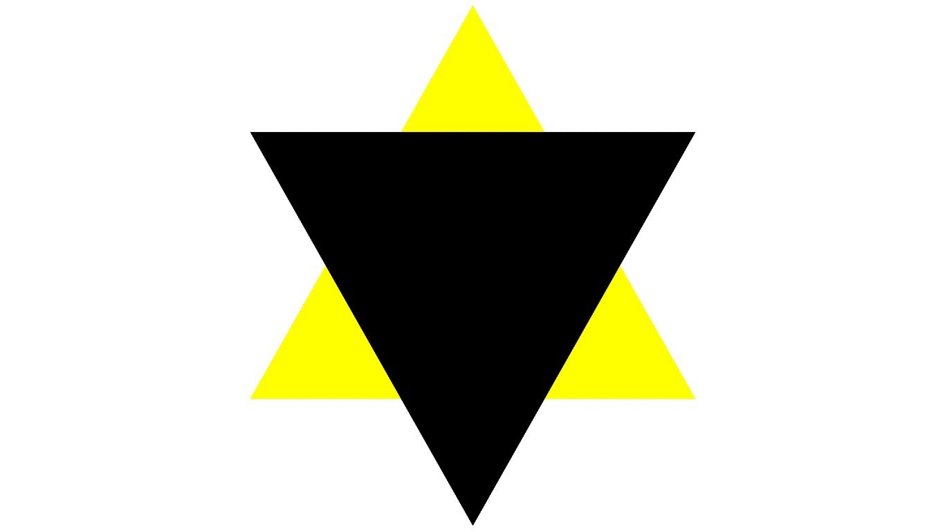 Black triangle jew by Fibonacci
