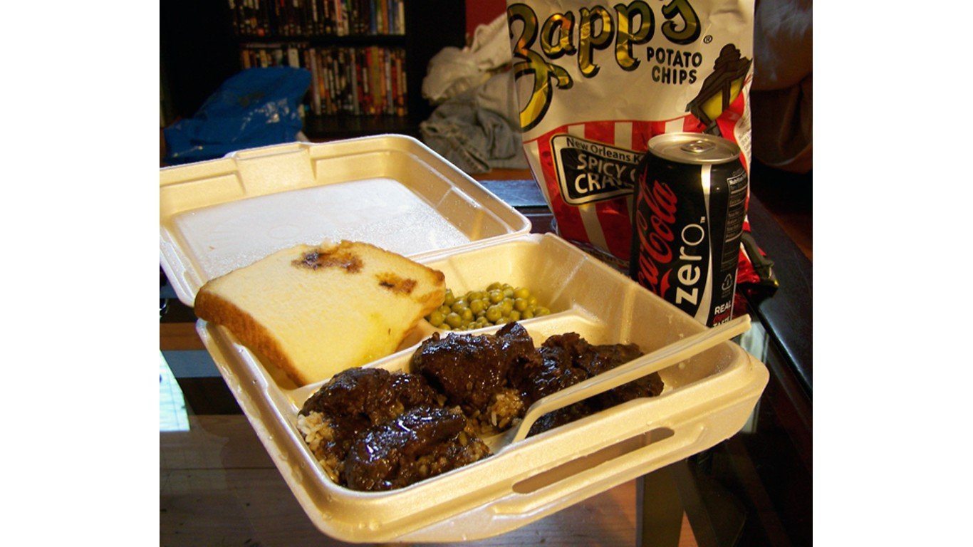 Garys Smothered steak rice and gravy HRoe 2012 by Heironymous Rowe