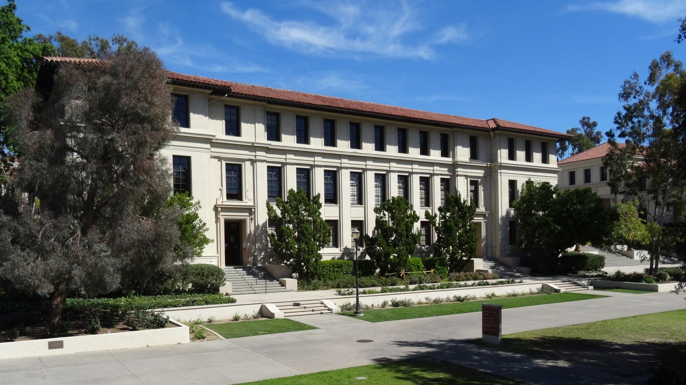 Occidental College by Jeffrey Beall