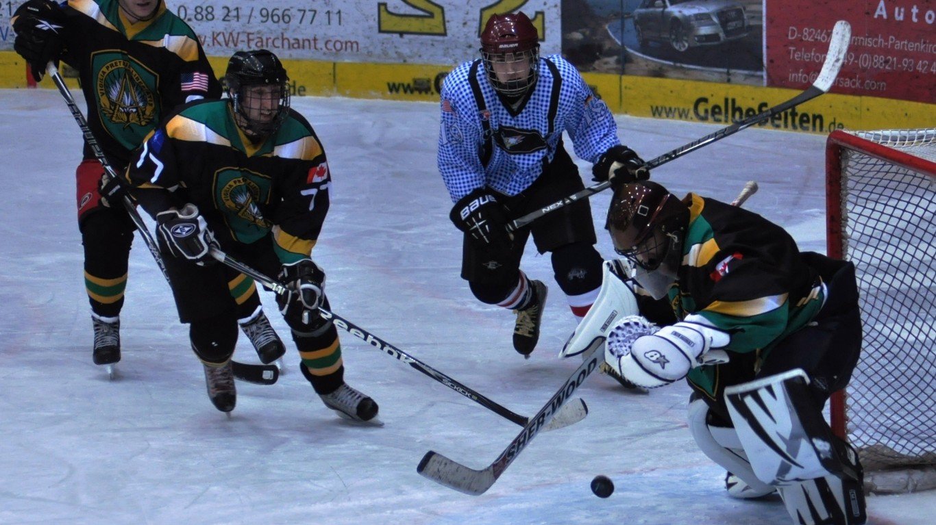 Military hockey teams skate at... by DVIDSHUB