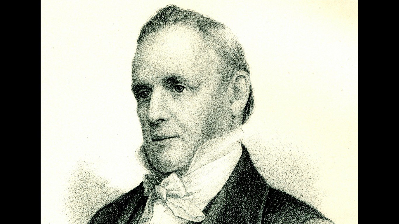 James Buchanan (1791-1868) by Political Graveyard