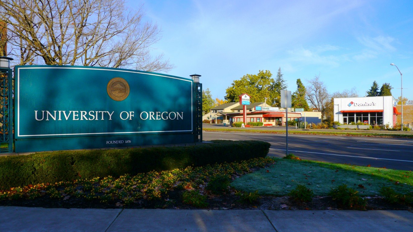 University of Oregon Sign and ... by Rick Obst