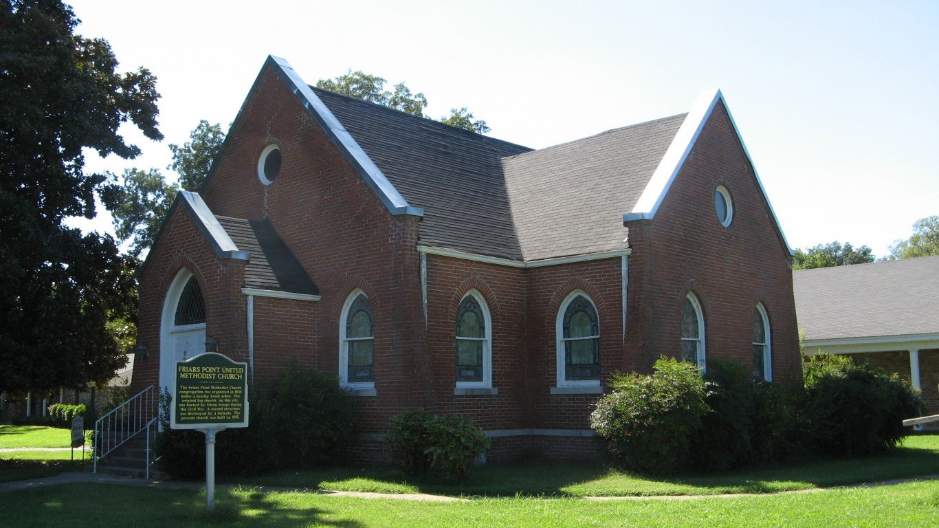 Friars Point Methodist Church by NatalieMaynor