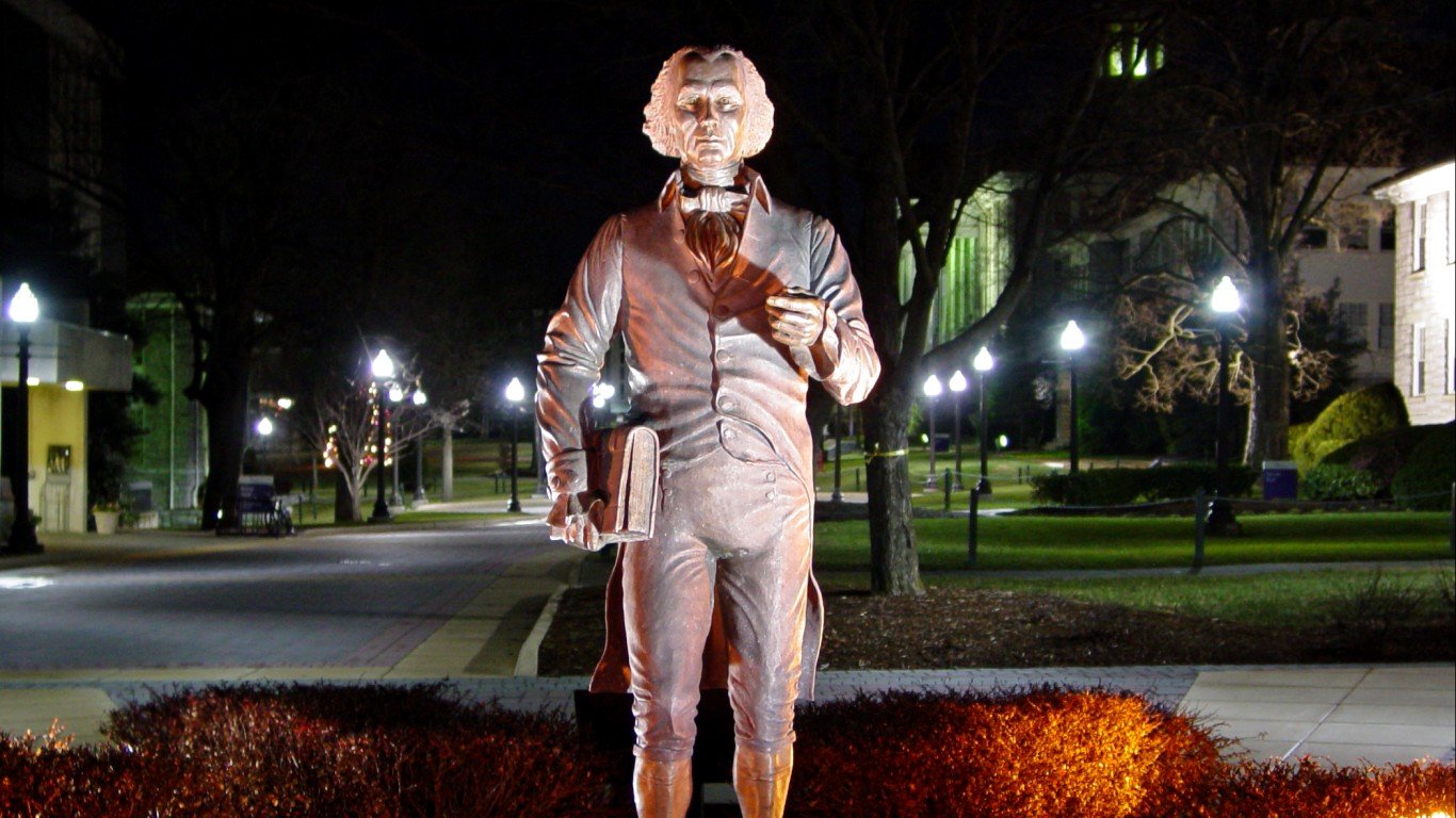 James Madison statue by Ben Schumin