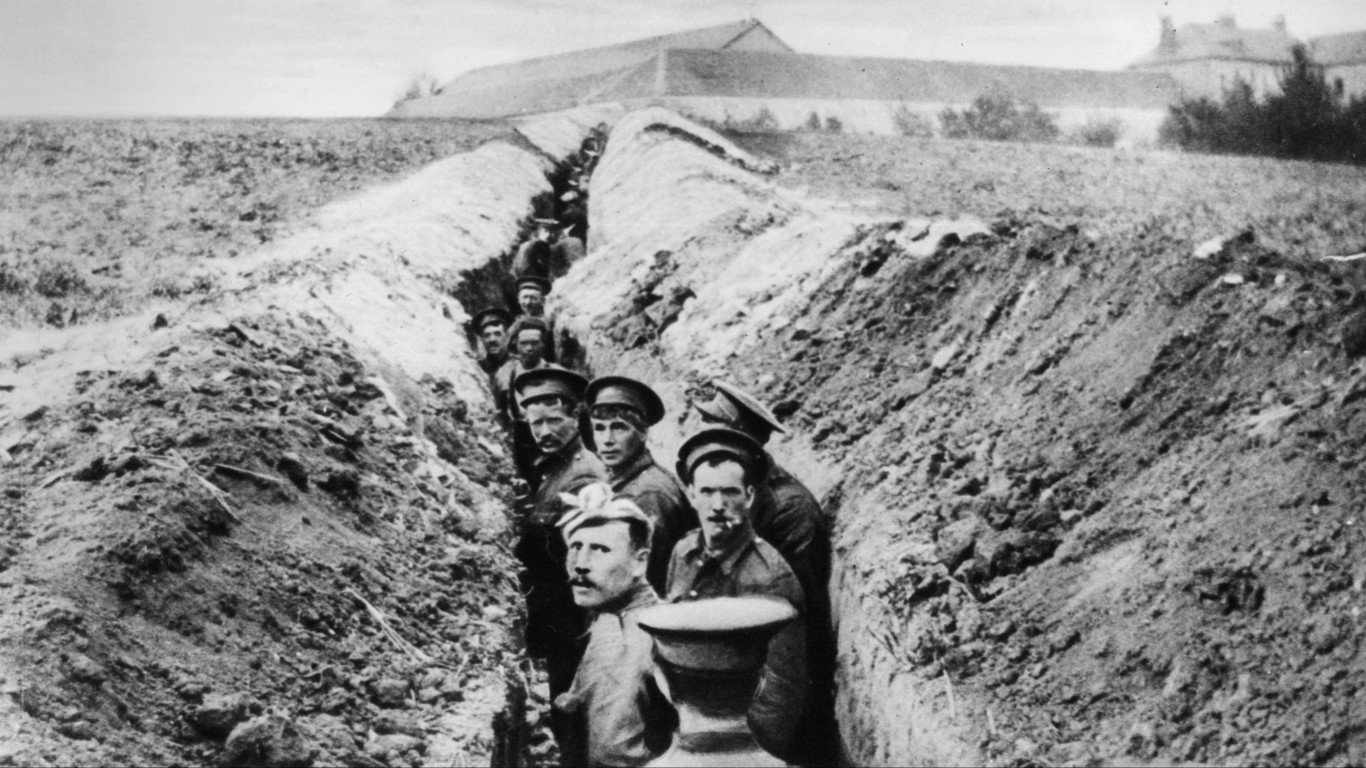 Первая мировая война Окопная война