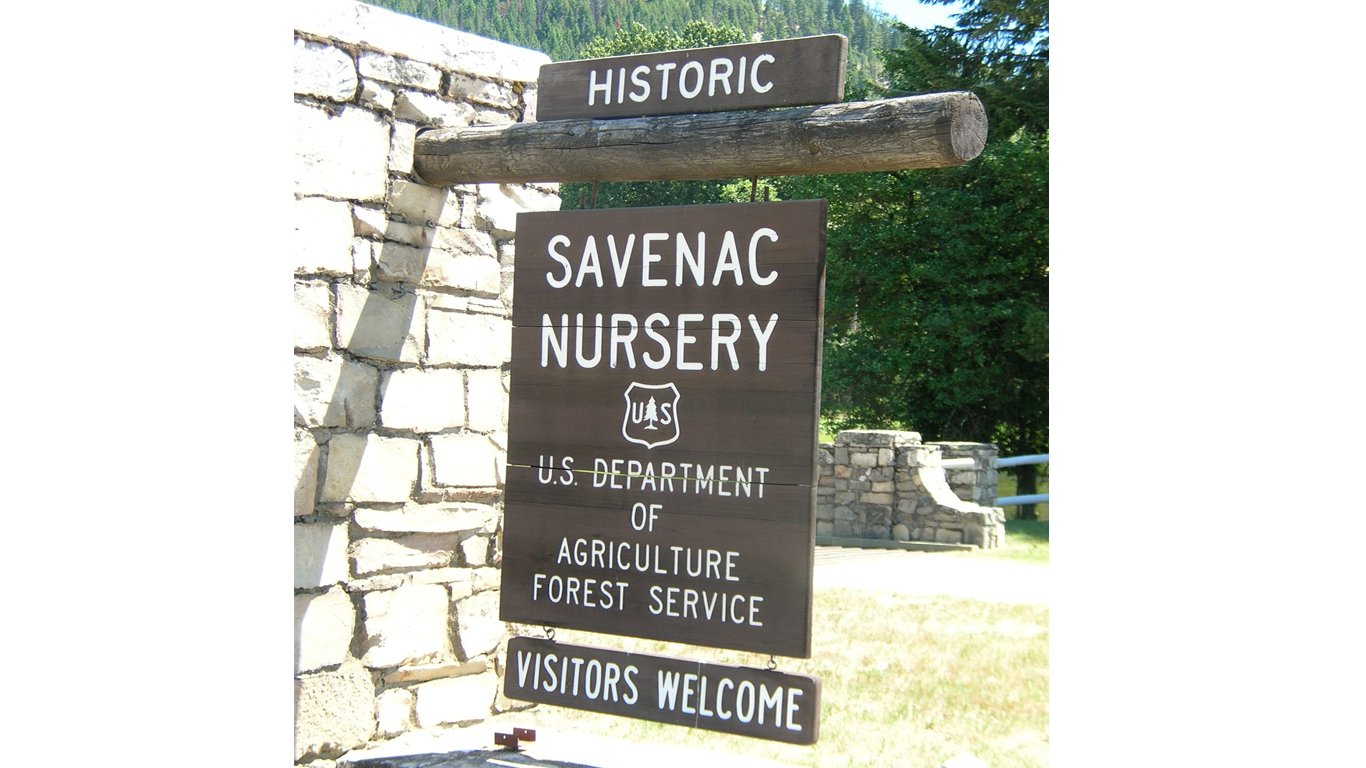 Welcome Sign - Historic Savenac Tree Nursery.jpg by Forest Service Northern Region 