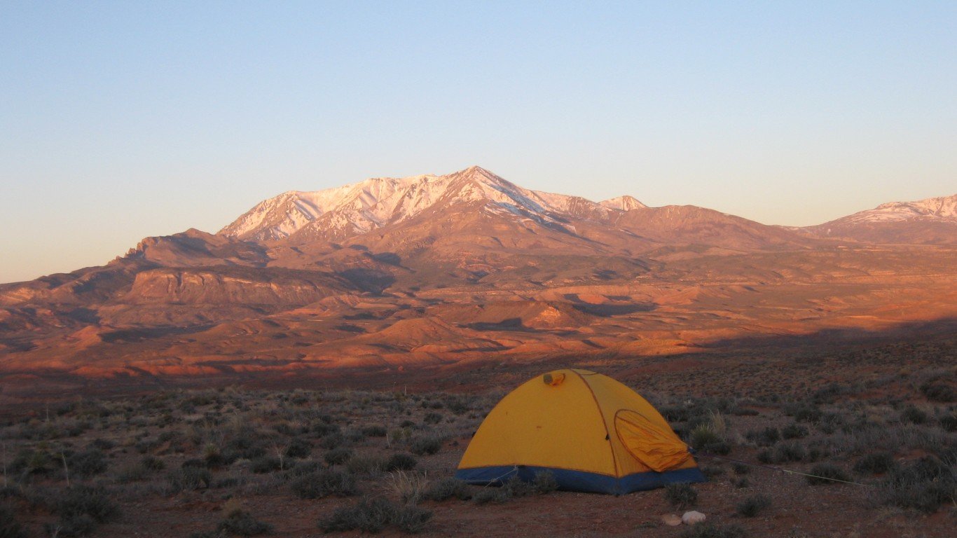 Morning in the Utahn Desert by Mia & Steve Mestdagh