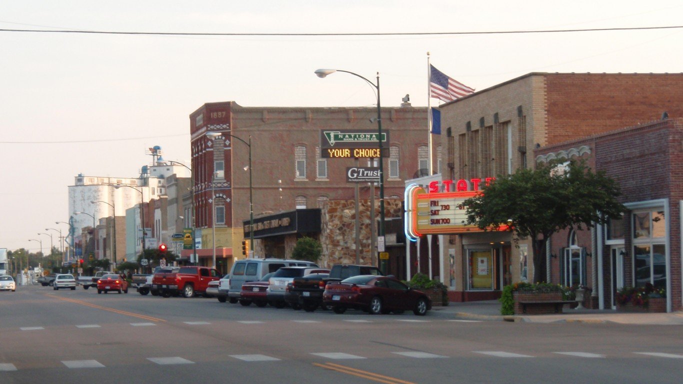 Downtown Larned Kansas by K-State Research and Extension