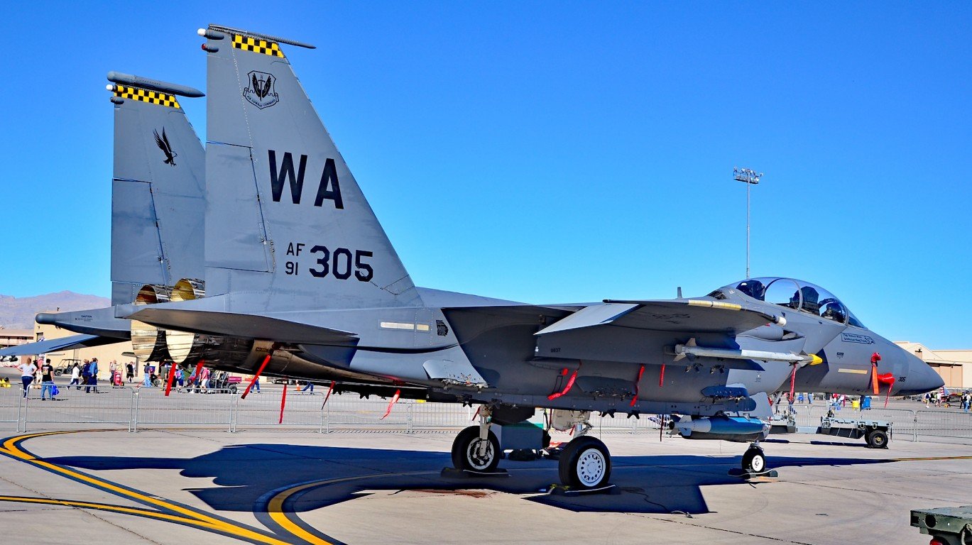 91-0305 F-15E Strike Eagle by Tomu00c3u00a1s Del Coro