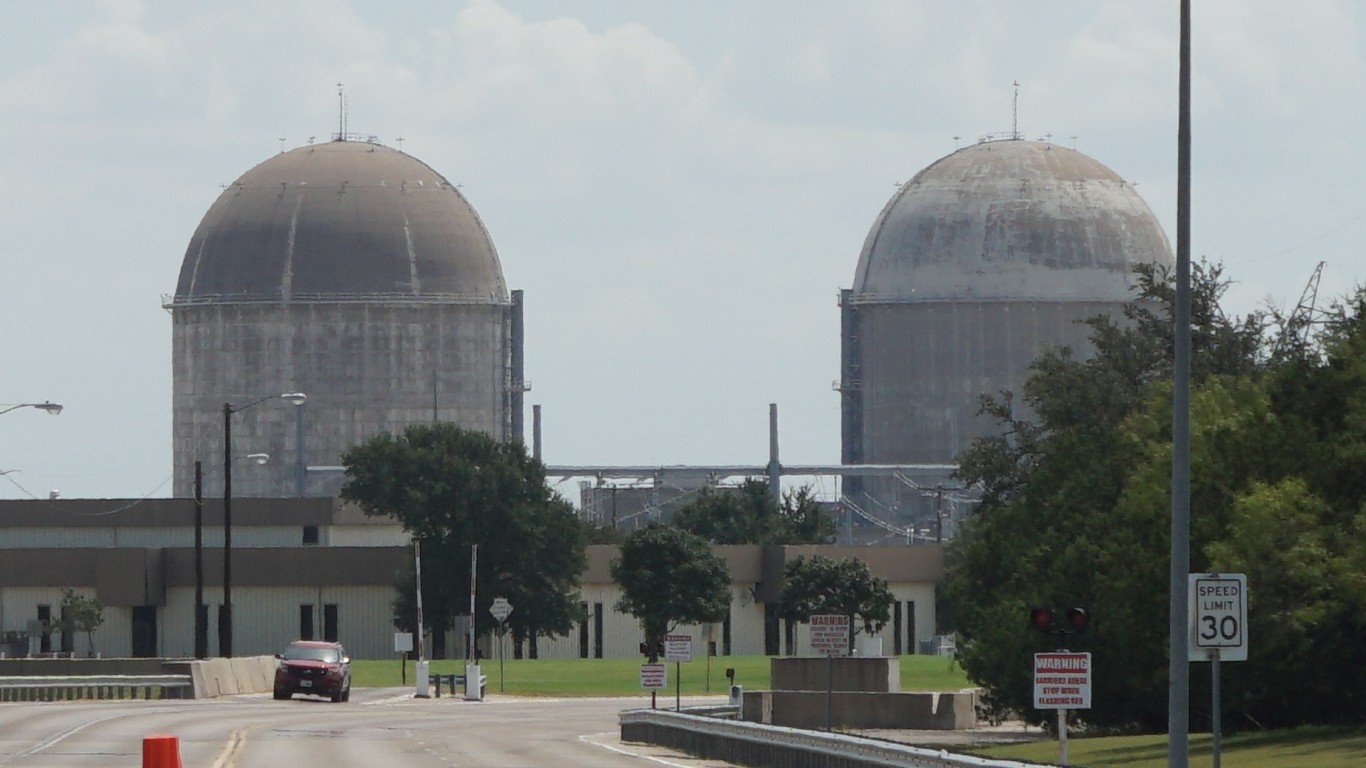 Comanche Peak Nuclear Power Plant August 2017 (cropped) by Michael Barera