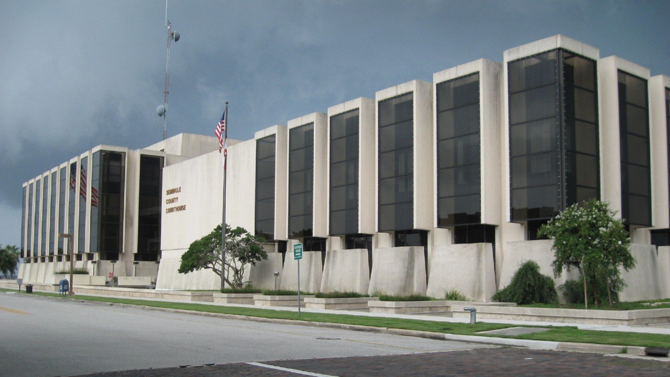 Sanford, FL, Courthouse, Seminole County, 08-08-2010 (9) by Georgia Guercio