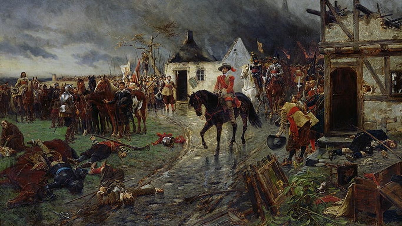 Wallenstein A Scene of the Thirty Years War by Ernest Crofts