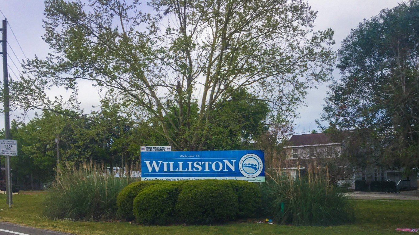 Williston, Florida Welcome Sign by LittleT889
