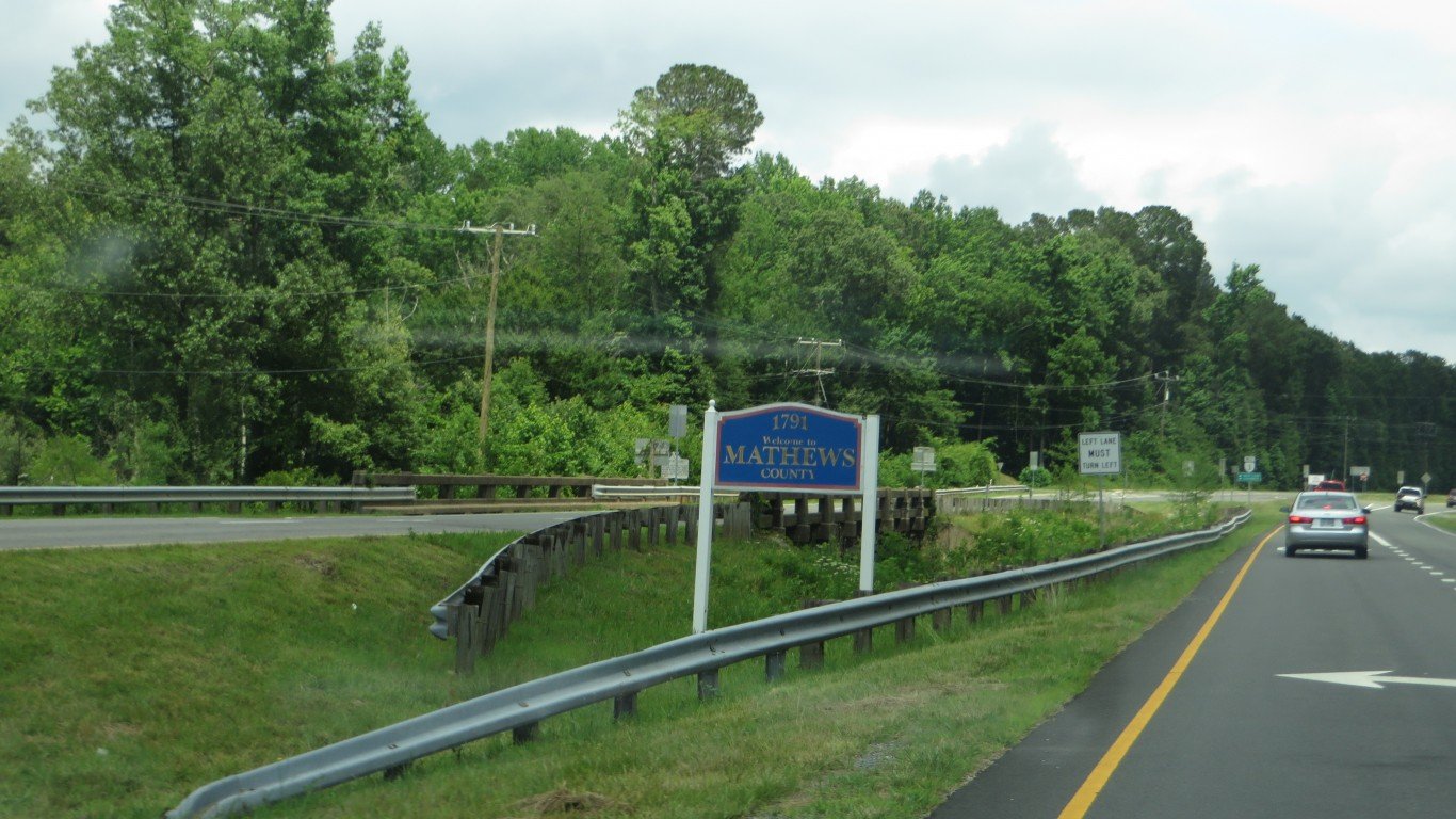 Welcome to Mathews County, Vir... by Ken Lund