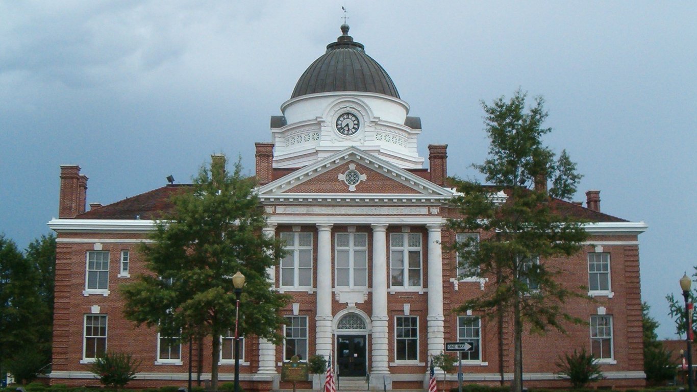 Early County Courthouse in Blakely Georgia by Robbie Honerkamp 