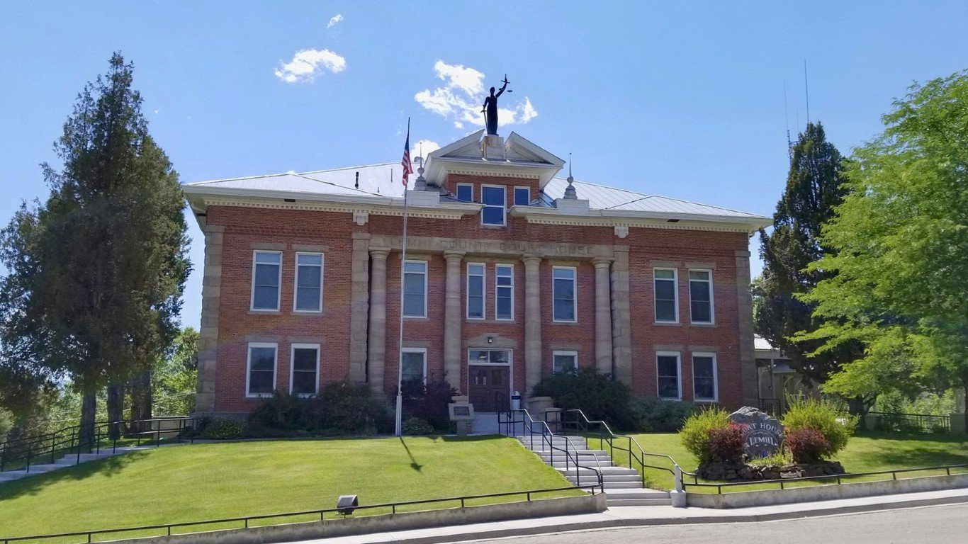 Lemhi County Courthouse by John Stanton