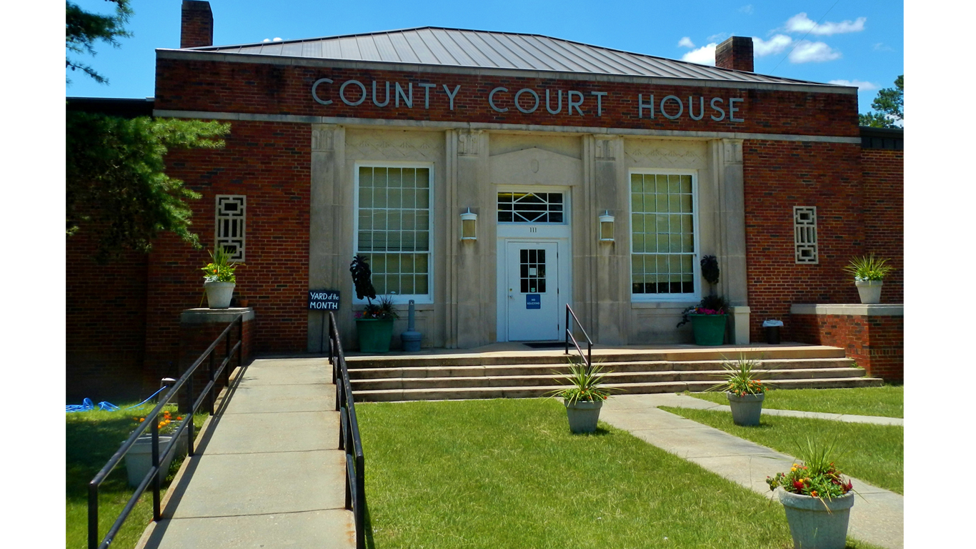 Quitman County Courthouse; Georgetown, GA by Rivers Langley; SaveRivers 