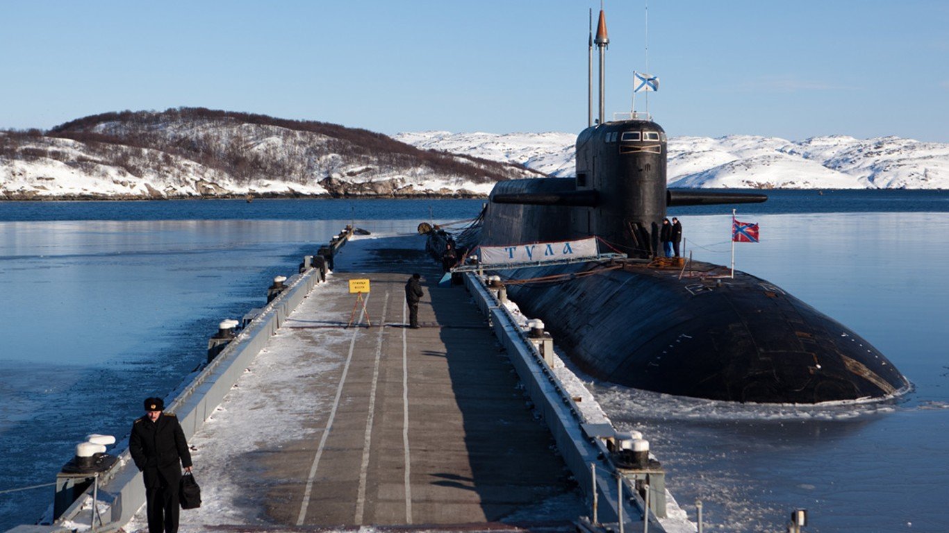 RIAN archive 895550 Drills for nuclear submarine crews at training center in Murmansk Region by Mikhail Fomichev