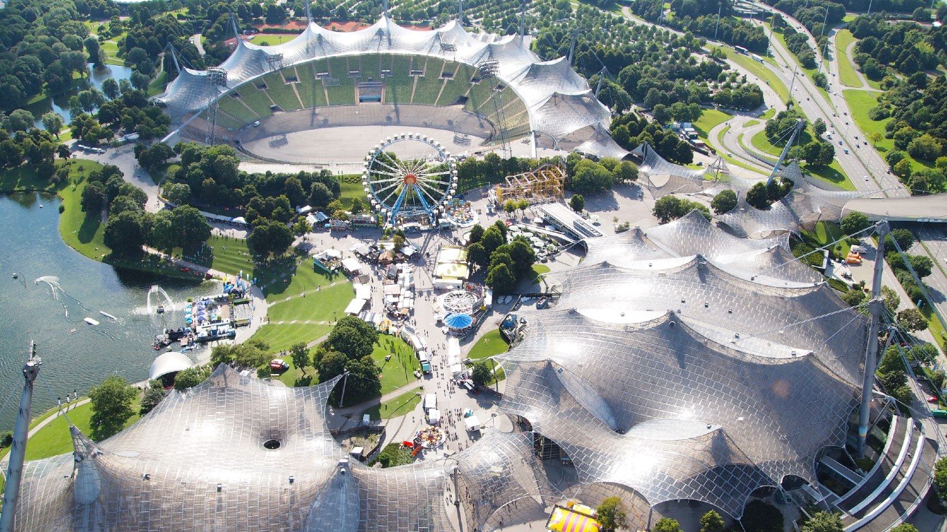 Munich - Olympiapark 3 by Tiia Monto