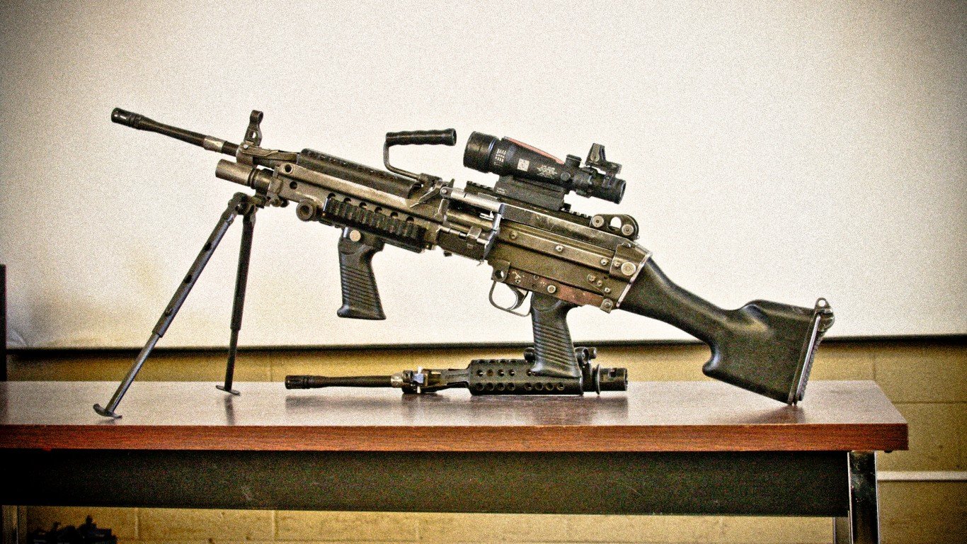 The M249 Squad Automatic Weapo... by Hector Alejandro