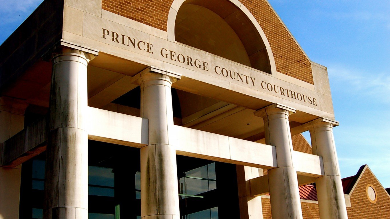 Prince George County Courthous... by Taber Andrew Bain