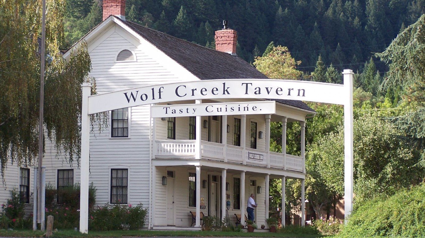 wolf creek tavern by Bruce Fingerhood