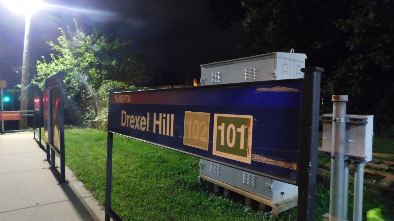 Drexel Hill Junction Station by Adam Moss