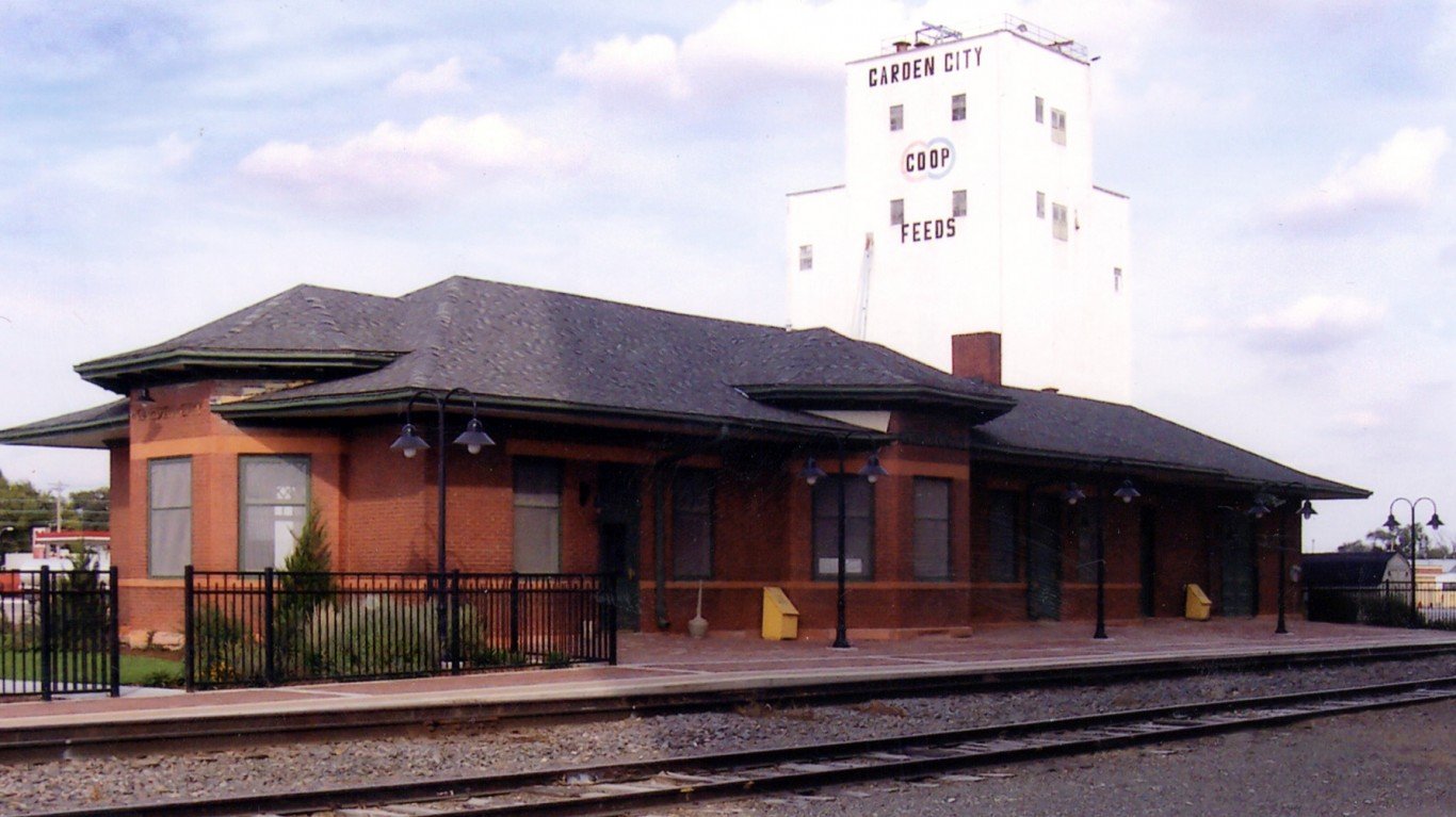 Garden City Amtrak Station by Marion Doss