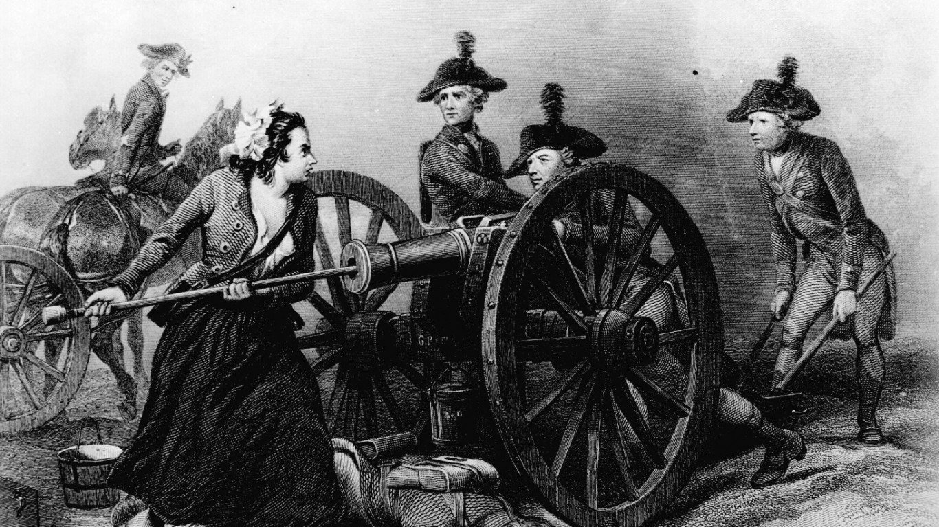 Molly Pitcher at the Battle of... by Marion Doss