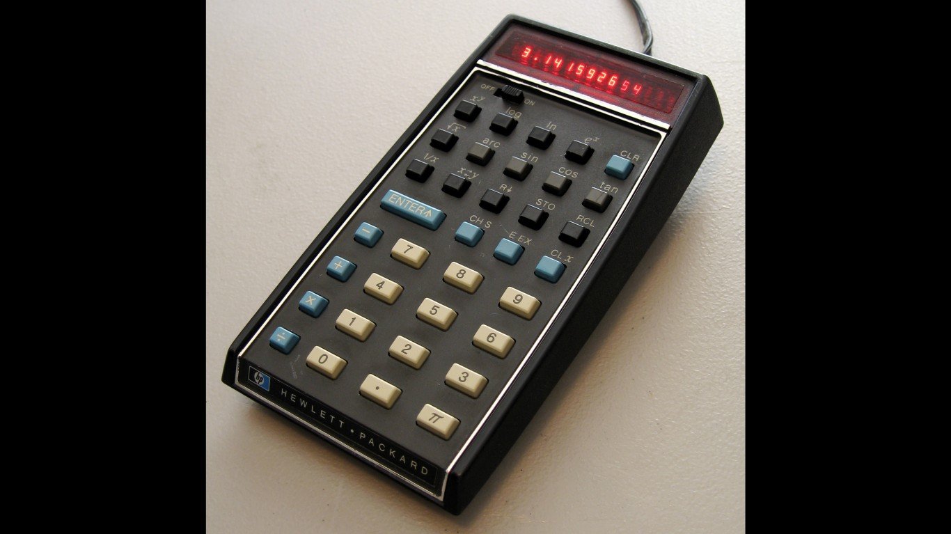 HP 35 Calculator by Seth Morabito