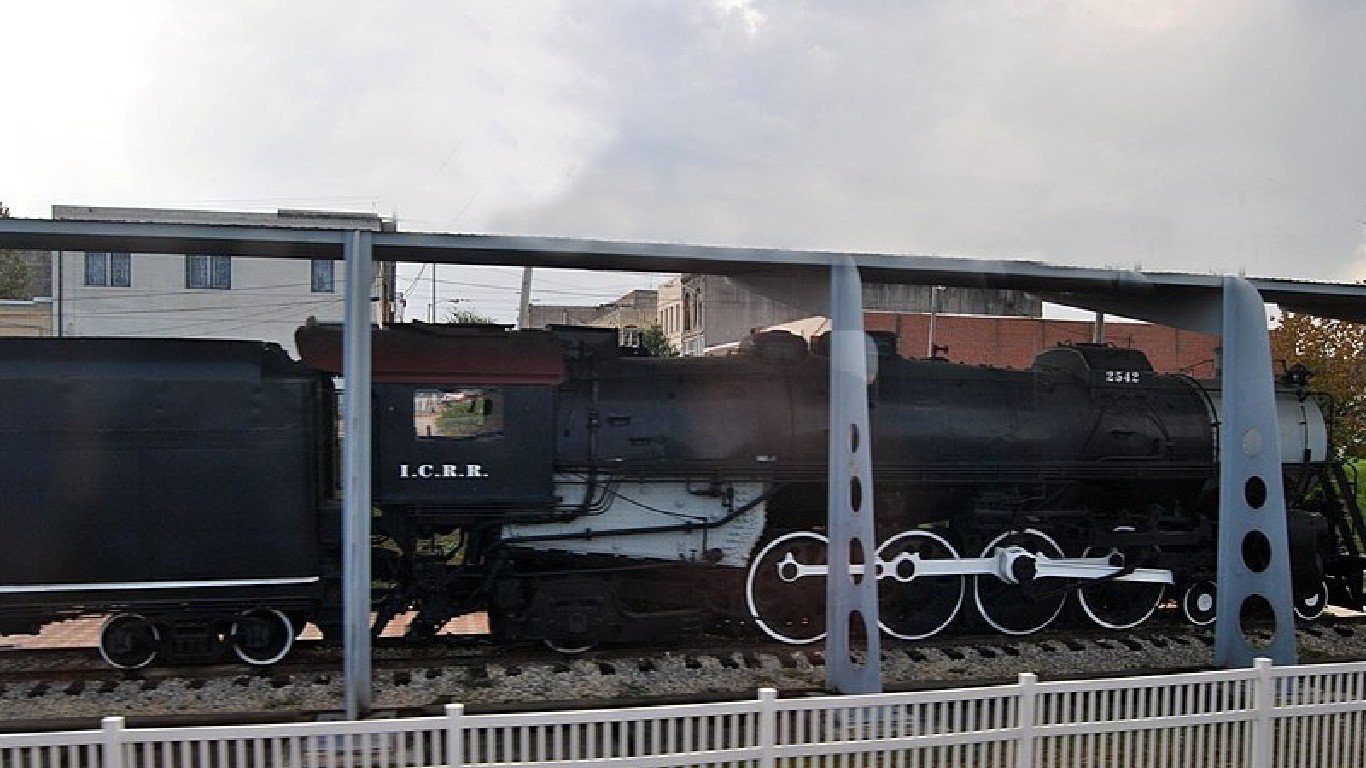 2542 Steam Locomotive - McComb MS by Steve Wilson
