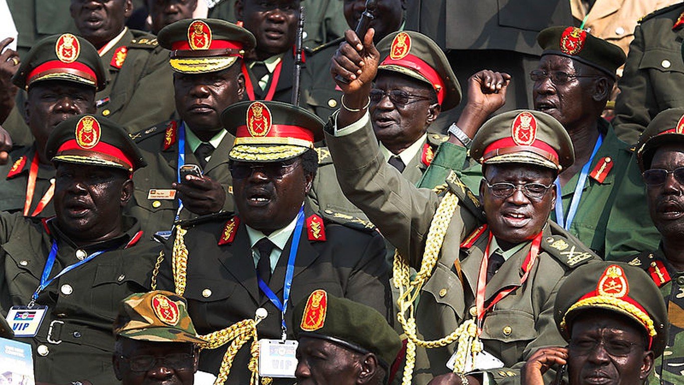 Generals of South Sudan by Steve Evans