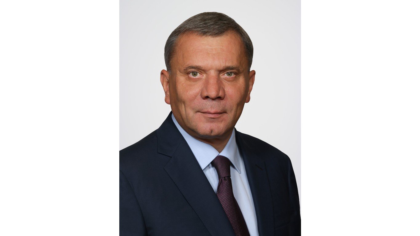 Yury Borisov official portrait by government.ru