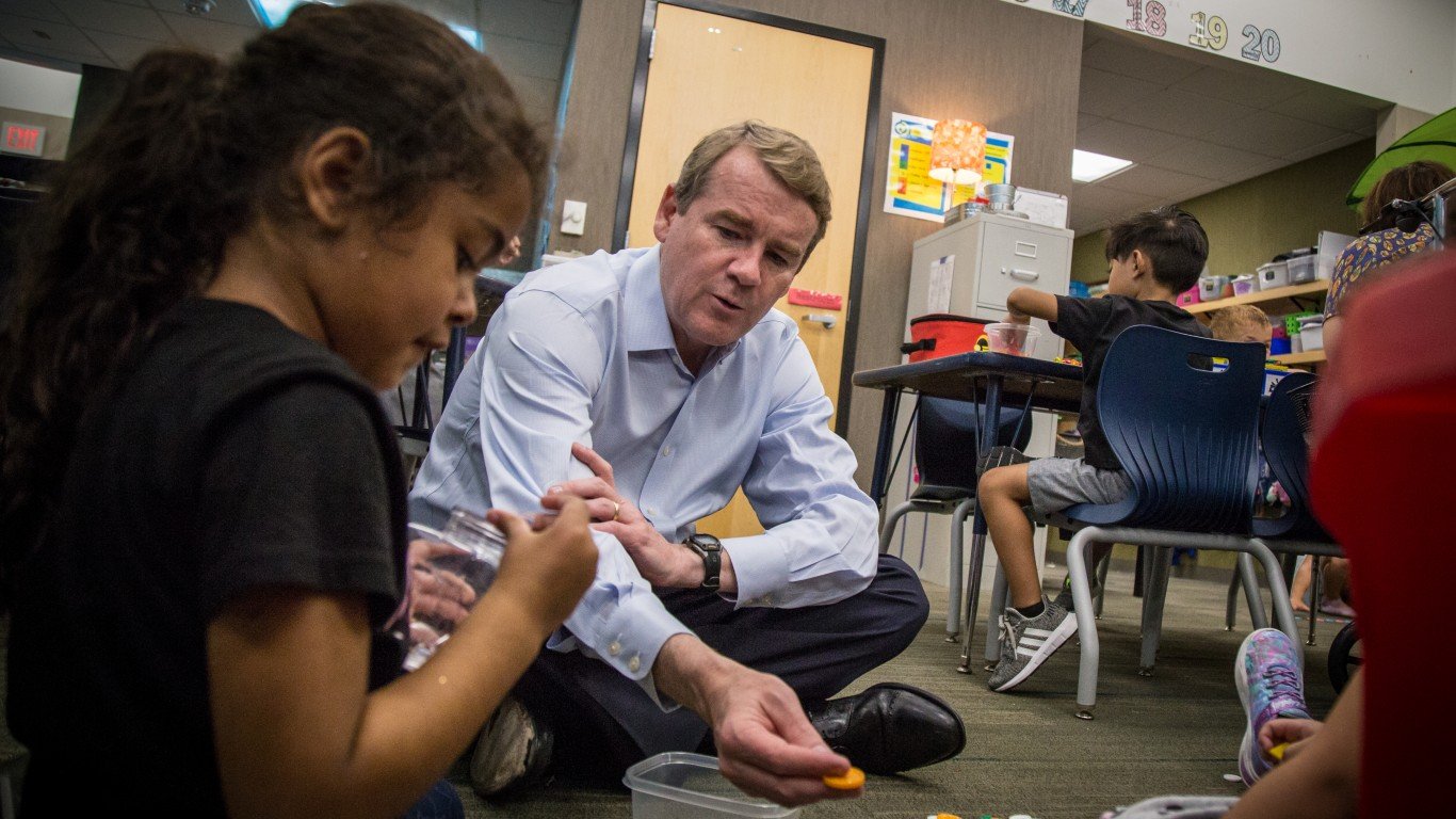 Senator Bennet Visits The Down... by Phil Roeder