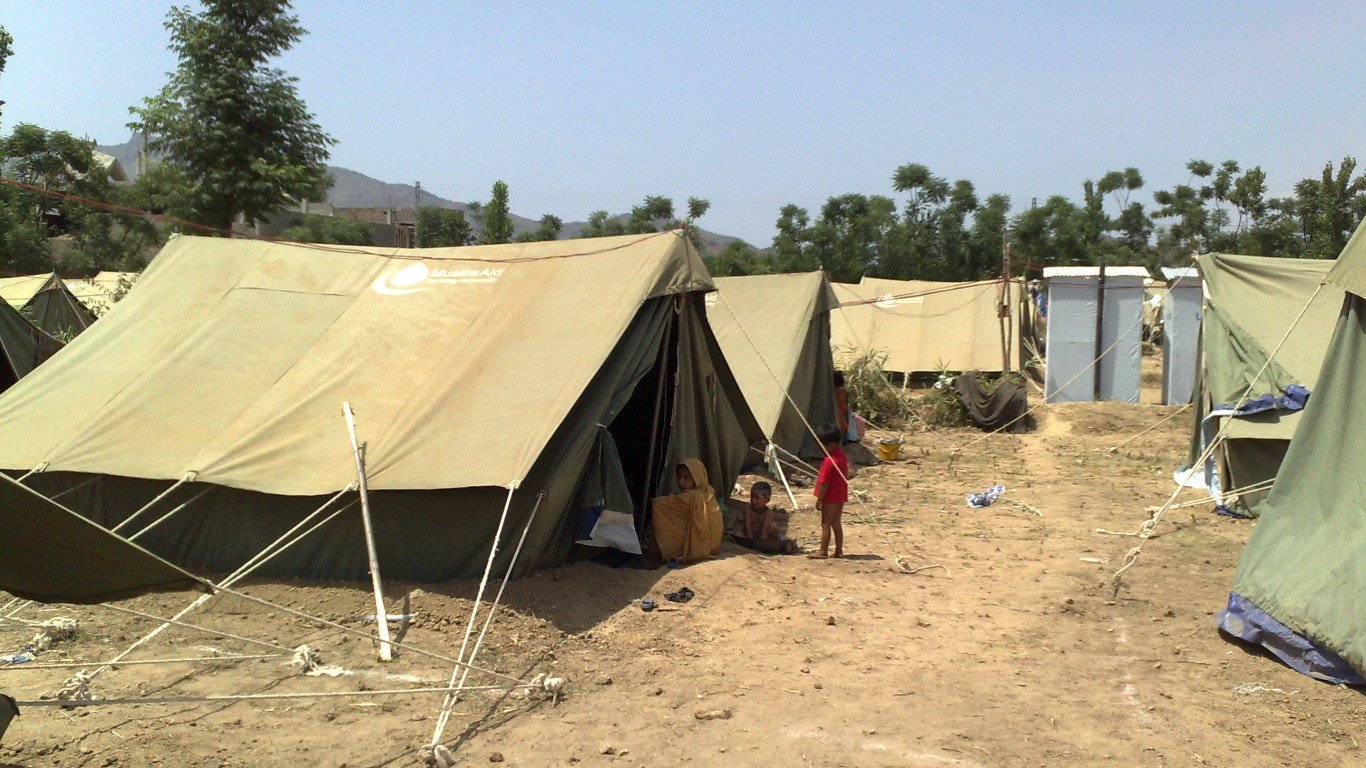 Refugee camp by Al Jazeera English