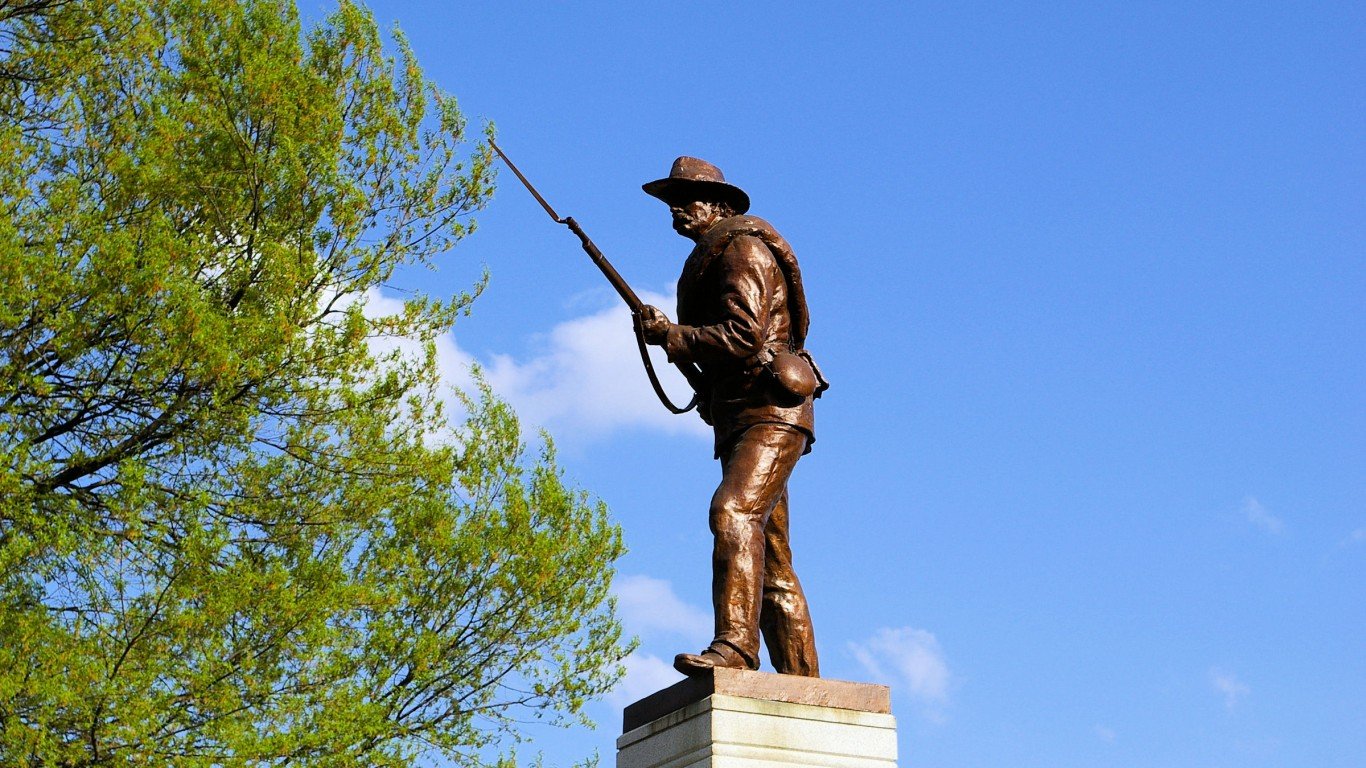 Civil War Monument by L. Allen Brewer
