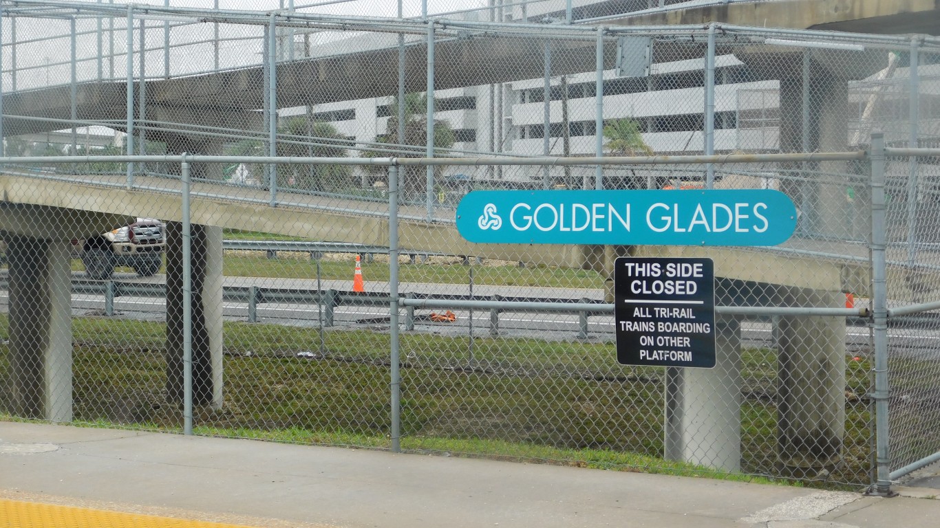 Golden Glades Station by Adam Moss