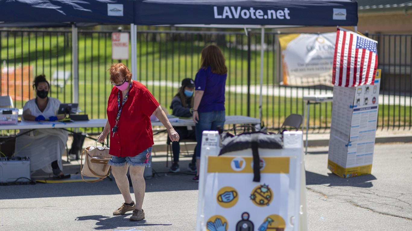 Every Republican Stronghold in California